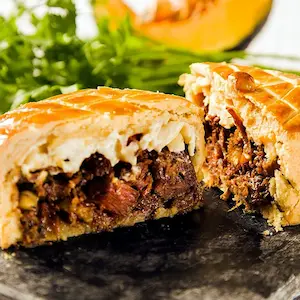 Sanduíches Tortilla de carne assada